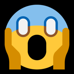Эмодзи 1000. Face screaming in Fear Emoji. Face screaming in Fear Apple.